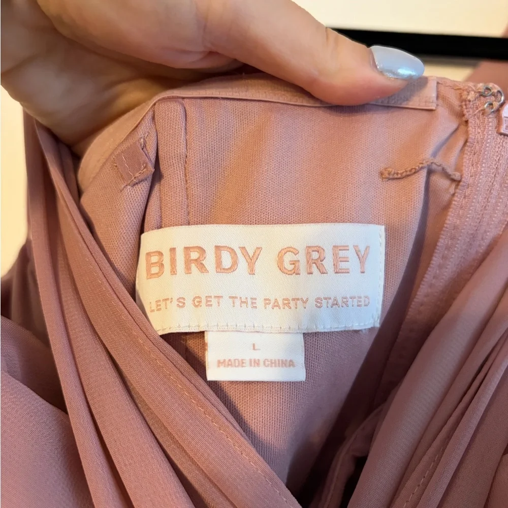 Birdy Grey Strapless Mauve Gown - Picture 8 of 8